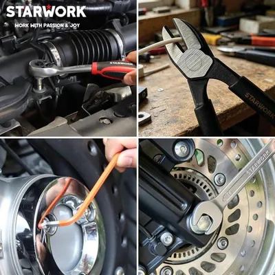 Image de Ensemble d'outils mécaniques et jeu de clés à douille - 314 pièces - Professionnel - Métrique - Pour automobile