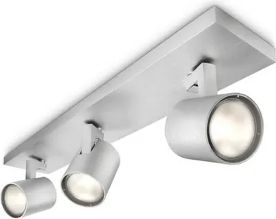 Image de Barre/tube de guidage aluminium 3x50W 230V