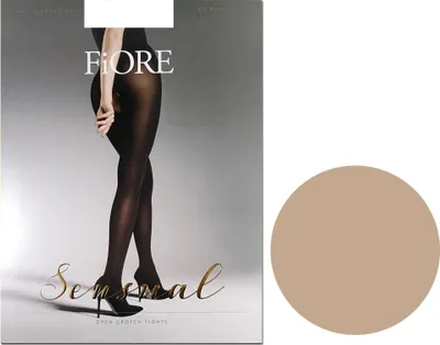 Image de Collants avec un trou à l'étape d'ouverture 80den étape 3 Nude