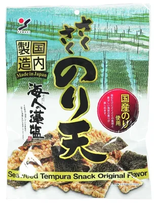 Produktbild von Yamaei Seaweed Tempura Snack 70g