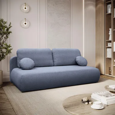 Produktbild von Zweisitzer-Sofa CLAIRE mit Schlaffunktion Neve 74