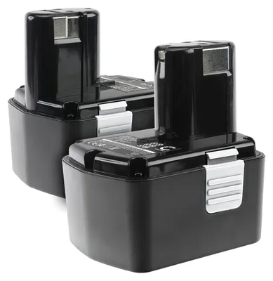 Image de CELLONIC 2x Batterie pour Outil Compatible avec Hitachi DS 14DVF3, WR 14DL, DS 14DMR, 324367 - (3300mAh, 14.4V)