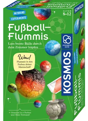 Produktbild von KOSMOS Experimentierkasten Fußball-Flummis mehrfarbig