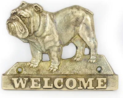 Zdjęcie produktu dla Art-Dog Tabliczka na drzwi – Bulldog