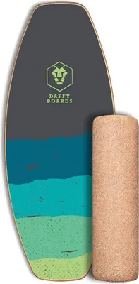 Obrázek produktu pro Balanční sada Daffy Boards Allrounder s korkovým válečkem - design: Stripe Black