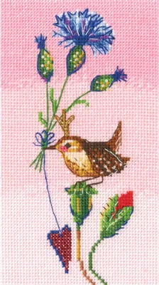 Produktbild von RTO Kreuzstich-Set "Königliches Geschenk", 8,5x15cm