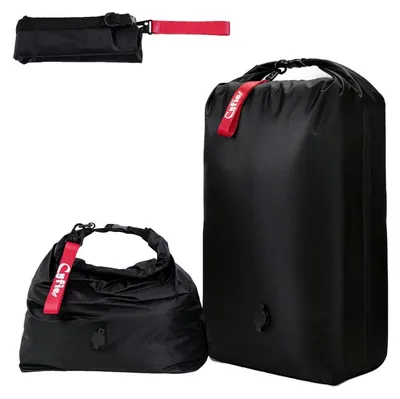 Image de Sac à linge, sac de compression, noir, 70D nylon, TPU, étanche