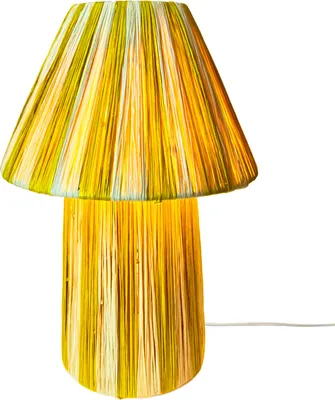 Zdjęcie produktu dla Boho dekoracyjna lampa stołowa lampka nocna Morjan beżowy żółty