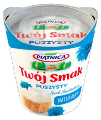 Zdjęcie produktu dla Piątnica Serek Śmietankowy Twój Smak Puszysty Naturalny 150 g