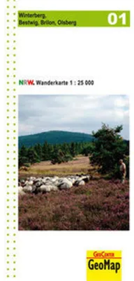 Obrázek produktu pro Turistická mapa Severní Porýní-Vestfálsko 01 Winterberg 1 : 25 000