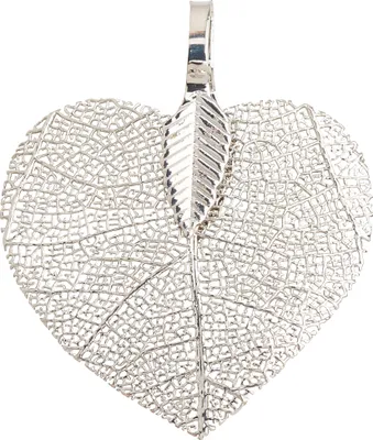 Produktbild von Anhänger "Filigranes Blatt" Platin