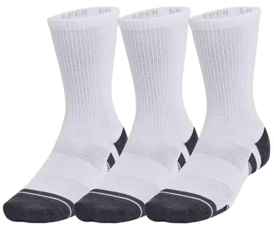 Imagen del producto de Calcetines Under Armour UA Performance Tech "White / White / Jet Gray" para Niños