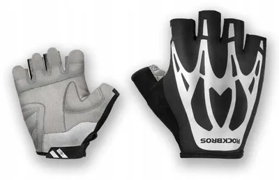 Productafbeelding van Rockbros Korte fietshandschoenen zonder vingers, met klittenbandsluiting