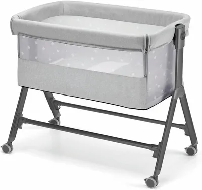 Produktbild von Sempreconte Air Baby-Beistellbett und Babywiege bis 9 kg in Grau