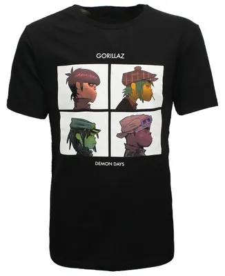 Zdjęcie produktu dla Koszulka z motywem okładki albumu „Demon Days” zespołu Gorillaz – rozmiar M