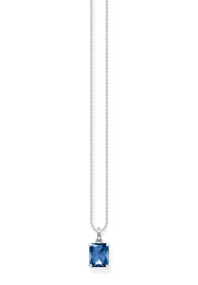 Produktbild von Thomas Sabo Kette mit Anhänger KE1964-699-1 Silber blauer Stein