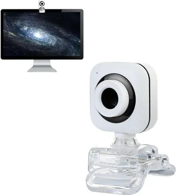 Immagine prodotto di Webcam 8812 con microfono (bianco e nero)