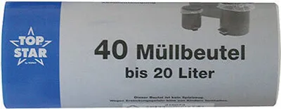 Produktbild von 400 Müllbeutel 20 l weiß