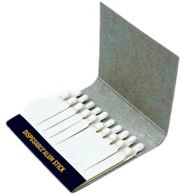 Produktbild von Nishman - Alum Sticks  - Alaun In Stäbchenform Für Schnittwunden, 20 Stück.