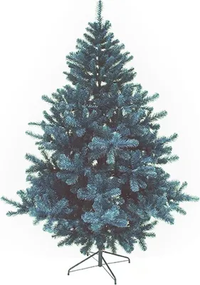 Produktbild von artplants.de Dekobaum Blautanne ARMANDI, blau, 360cm - Deko Tannenbaum