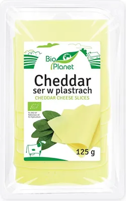 Produktbild von -CHEDDAR-KÄSESCHEIBEN 125 g -  PLANET
