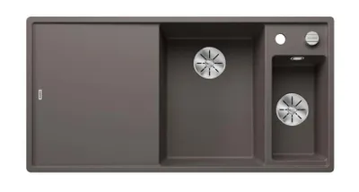 Zdjęcie produktu dla BLANCO Silgranit zlewozmywak AXIA III 6 S czarny 525850