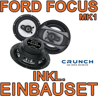 Produktbild von Crunch GTi62 - 16,5cm Triaxsystem für Ford Focus MK1 - justSOUND