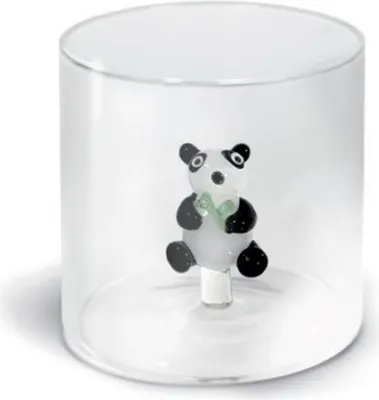 Immagine prodotto di WD LIFESTYLE Bicchiere in vetro Panda