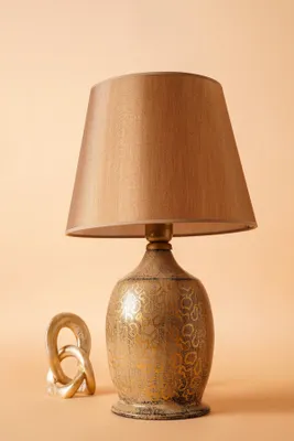 Produktbild von Opviq, YL533, Schreibtischlampe, KERAMIKKÖRPER, Gold, 55 x 30 x 30 cm