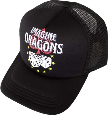 Obrázek produktu pro Imagine Dragons - Trucker Cap for Men/Ladies Uni RO12571 (One Size) (Black)