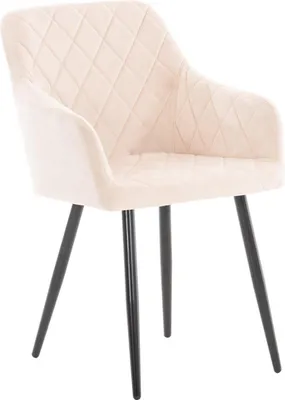 Produktbild von Esszimmerstuhl – bequemer Sitz – lackierter Sitz für langanhaltenden Komfort | Material: Weich | Farbe: Beige