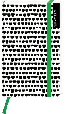 Produktbild von myNOTES Notizbuch A6: Black and White Patterns
