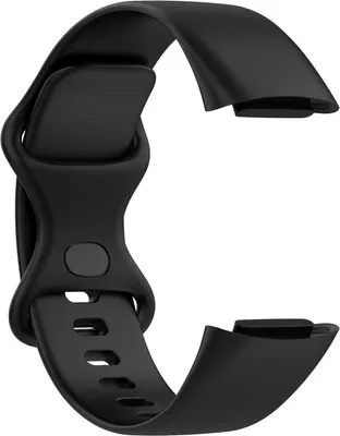 Immagine prodotto di Go Go Gadget – Bracciale in silicone per smartwatch, compatibile con Fitbit Charge 5/6 – Taglia M/L – Nero