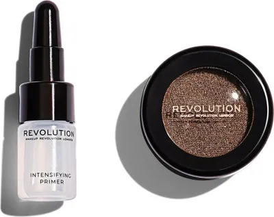Image de Makeup Revolution Flawless Foils ombre à paupières métallique+overcome