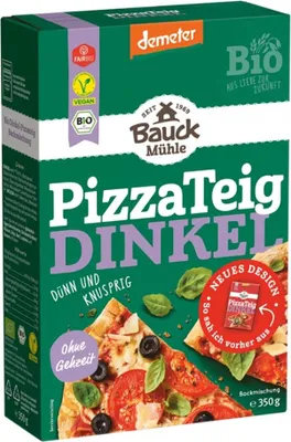 Produktbild von Pizzateig - Dinkel 350g | BAUCK MÜHLE
