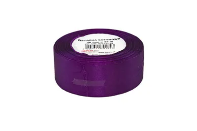 Obrázek produktu pro Saténová stuha fialová 38mmx32m