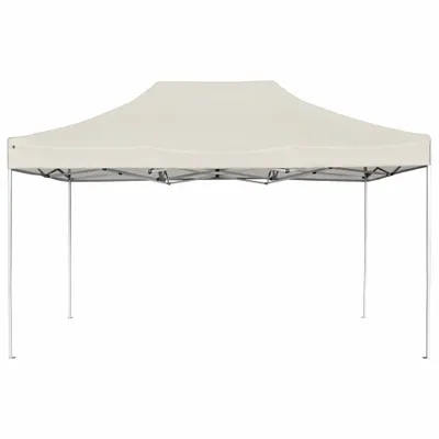 Image de vidaXL Tente de réception professionnelle pliable aluminium 4,5x3 m crème