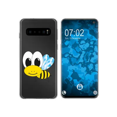 Produktbild von PhoneNatic Case kompatibel mit Samsung Galaxy S10 Silikon-Hülle Cutiemals M1