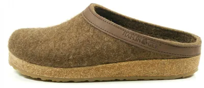 Produktbild von HAFLINGER Grizzly Torben Filzclog aus reinem Wollfilz Schoko, Gr. 40