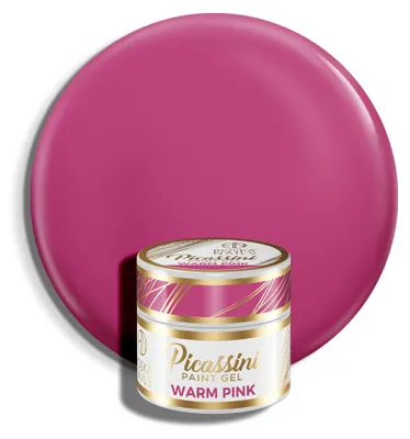 Zdjęcie produktu dla Żel do zdobień różowy Picassini Paint Gel WARM PINK Boska Nails 5 ml