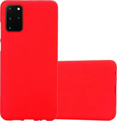 Produktbild von Cadorabo Schutzhülle für Samsung Galaxy S20 PLUS Hülle in Rot Handyhülle TPU Etui Cover Case