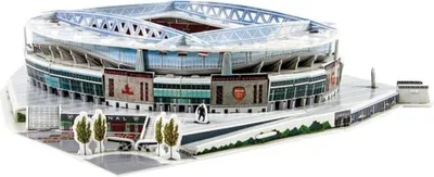 Zdjęcie produktu dla Arsenal FC - Trójwymiarowa układanka, Stadion 108er-Pack TA7863 (uniwersalny rozmiar) (Bunt)