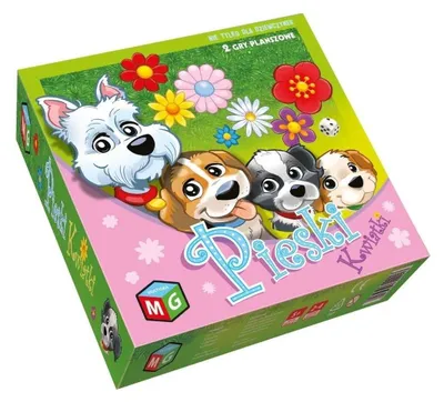 Immagine prodotto di Gioco da tavolo MULTIGRA Pieski Kwiatki 00440