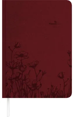Obrázok produktu pre Knižný kalendár Nature Line Flower 2026 - Vreckový kalendár A5 - 1 deň 1 strana - 416 strán - Environmentálny kalendár - s tvrdou väzbou - Edícia Alfa