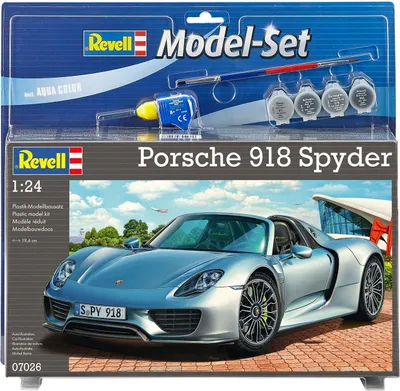 Produktbild von Revell Model Set Porsche 918 Spyder - Auto-Modellbausatz; 67026