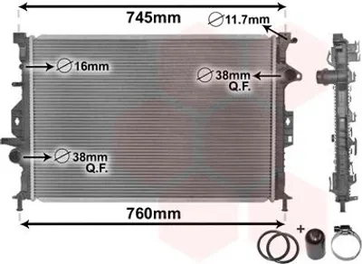 Immagine prodotto di Radiatore, raffreddamento motore