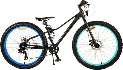 Produktbild von Volare Gradient Kinderfahrrad - Jungen - 26 Zoll - Schwarz Blau - 7 Gänge - Prime Collection