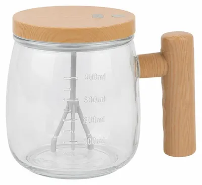 Immagine prodotto di Verk 07384: Tazza in vetro automescolante, capacità 400 ml