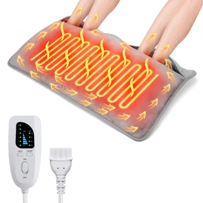 Obrázek produktu pro Elektrický ohřívač nohou, extra velký model s časovačem a nastavením teploty