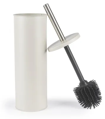 Productafbeelding van Beldray toiletborstel en houder – Borstel met antibacteriële coating en krasbestendig siliconen